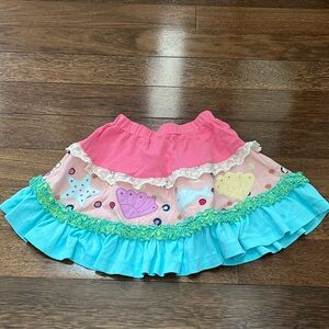 Lemon Loves Lime Girls Size 5 Skirt